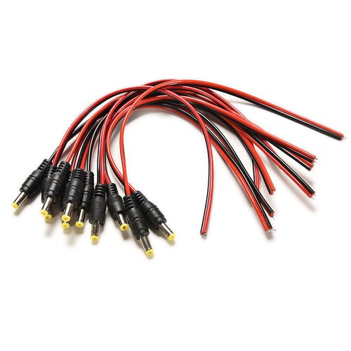 Lot 10x 1mm male dc - lot,
